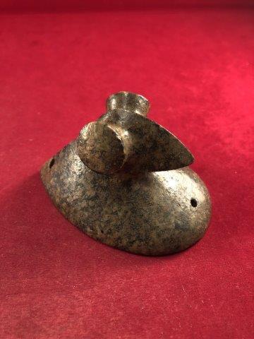 POPEYED BUST BIRDSTONE     INDIAN ARTIFACT POTTERY (1 of 5)