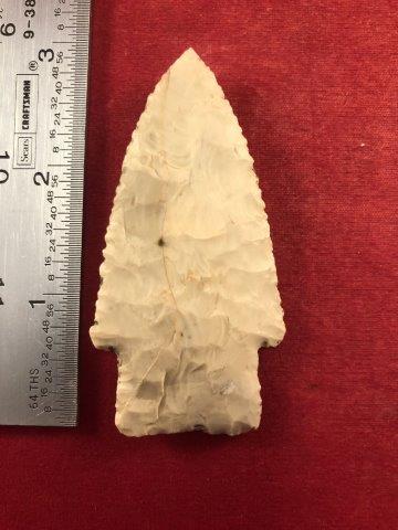 SCOTTSBLUFF     INDIAN ARTIFACT POTTERY ARROWHEAD (1 of 3)