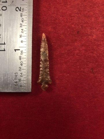 KLICKITAT  INDIAN ARTIFACT POTTERY ARROWHEAD (1 of 4)