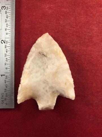 NEWNAN     INDIAN ARTIFACT POTTERY ARROWHEAD (1 of 4)