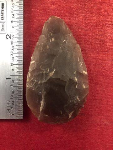 KNIFE     INDIAN ARTIFACT POTTERY ARROWHEAD (1 of 4)