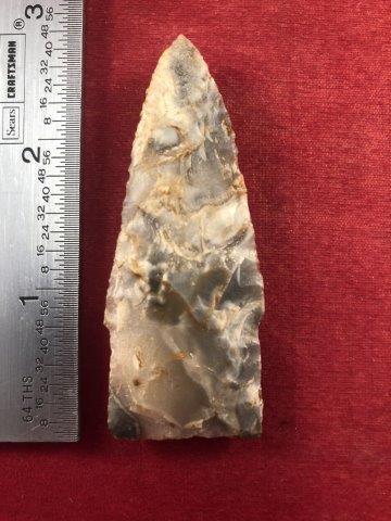 SCOTTSBLUFF     INDIAN ARTIFACT POTTERY ARROWHEAD (1 of 4)
