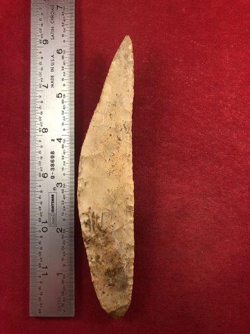 SEDALIA KNIFE     INDIAN ARTIFACT POTTERY ARROWHEAD (1 of 3)