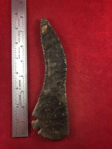 GREY GHOST CORNERTANG    INDIAN ARTIFACT POTTERY (1 of 3)