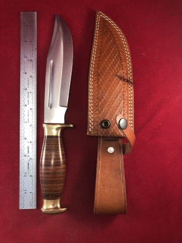 HAND MADE KNIFE      INDIAN ARTIFACT POTTERY ARROWHEAD (1 of 5)