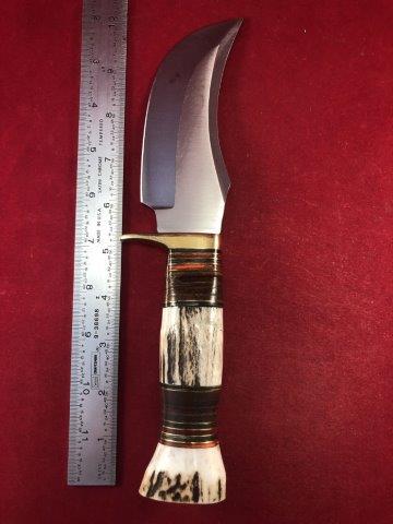 HAND MADE KNIFE     INDIAN ARTIFACT POTTERY ARROWHEAD (1 of 5)