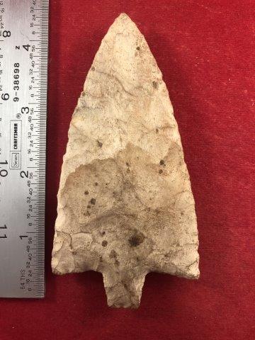 NEWNAN    INDIAN ARTIFACT POTTERY ARROWHEAD (1 of 4)