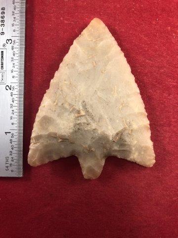 NEWNAN    INDIAN ARTIFACT POTTERY ARROWHEAD (1 of 4)