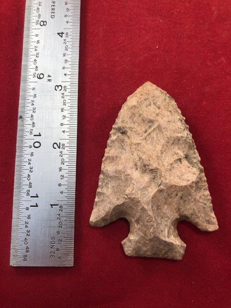 LOST LAKE     INDIAN ARTIFACT POTTERY ARROWHEAD (1 of 3)
