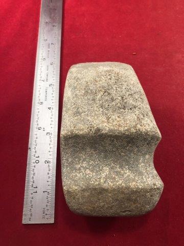 AXE INDIAN ARTIFACT ARROWHEAD: THIS BEAUTIFUL NATIVE AMERICAN INDIAN ARTIFACT IS 6 INCHES LONG. IT IS FROM MISSOURI. IT WILL MAKE A GREAT ADDITION TO YOUR COLLECTION! KEY WORDS: NATIVE AMERICAN INDIAN ARTIFACT ARTIFACTS ARROWHEAD A