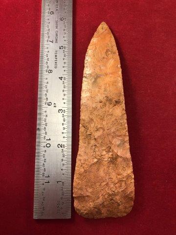 COBBS    INDIAN  ARTIFACT ARROWHEAD (1 of 3)