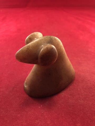 QUARTZ BUST BIRDSTONE  INDIAN ARTIFACT (1 of 4)