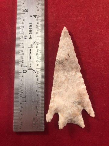 APPLE CREEK     INDIAN ARTIFACT ARROWHEAD (1 of 3)