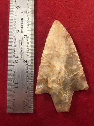 ADENA     INDIAN ARTIFACT ARROWHEAD (1 of 3)