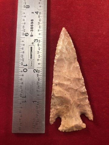 APPLE CREEK     INDIAN ARTIFACT ARROWHEAD (1 of 3)
