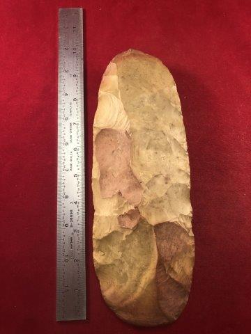 HUGE HOE     INDIAN ARTIFACT ARROWHEAD (1 of 3)