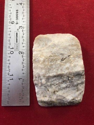 SQUARE BACK KNIFE     INDIAN ARTIFACT ARROWHEAD (1 of 3)