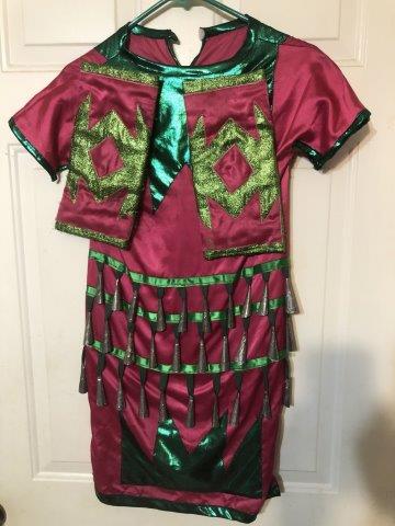 SKOAL DANCE DRESS     INDIAN ARTIFACT ARROWHEAD (1 of 4)