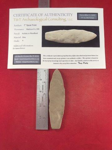 SPEAR POINT     WITH COA (1 of 5)