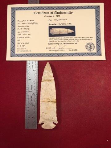 ST. CHARLES DOVETAIL      WITH COA (1 of 5)