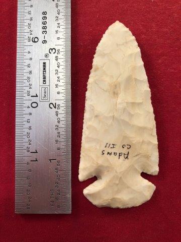 DOVETAIL     INDIAN ARTIFACT ARROWHEAD (1 of 3)