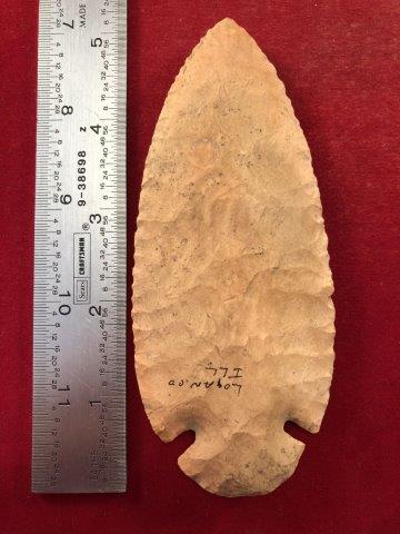 DOVETAIL     INDIAN ARTIFACT ARROWHEAD (1 of 3)