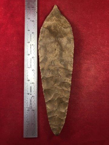 DUCK RIVER SWORD     INDIAN ARTIFACT ARROWHEAD (1 of 3)