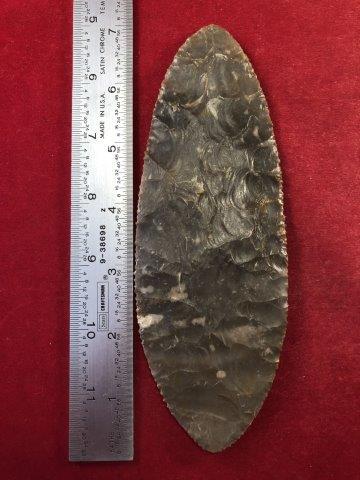 CADDO KNIFE     INDIAN ARTIFACT ARROWHEAD (1 of 3)
