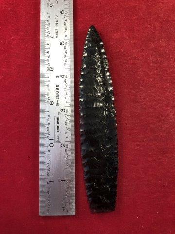 AGATE BASIN     INDIAN ARTIFACT ARROWHEAD (1 of 3)