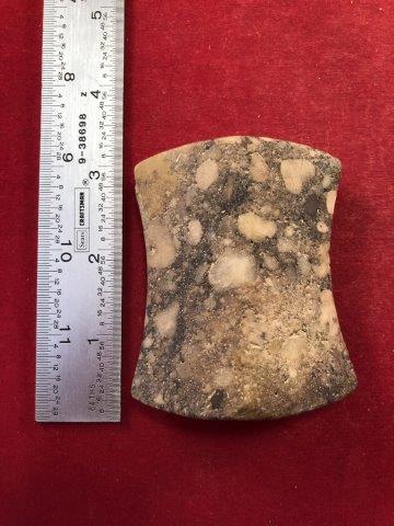 BANNERSTONE     INDIAN ARTIFACT ARROWHEAD (1 of 3)
