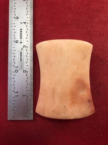 QUARTZ BANNERSTONE     INDIAN ARTIFACT ARROWHEAD (1 of 4)