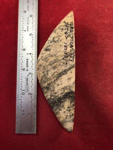 BOATSTONE     INDIAN ARTIFACT ARROWHEAD (1 of 3)