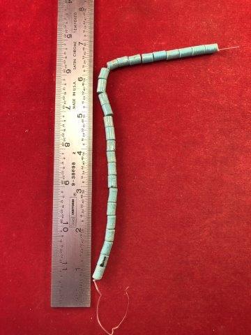 TRADE BEADS INDIAN ARTIFACT ARROWHEAD: THIS BEAUTIFUL NATIVE AMERICAN INDIAN ARTIFACT WILL MAKE A GREAT ADDITION TO YOUR COLLECTION!