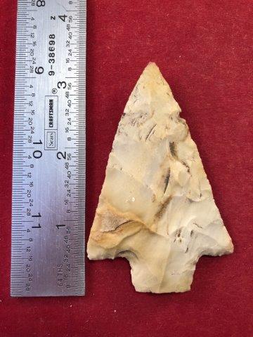 KIRK STEMMED     INDIAN ARTIFACT ARROWHEAD (1 of 3)