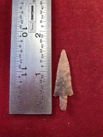 BIRDPOINT     INDIAN ARTIFACT ARROWHEAD (1 of 1)
