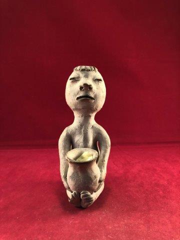 RAINGOD TESUQUE PUEBLO           POTTERY (1 of 3)