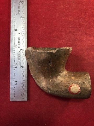 CADDO LOOP PIPE     INDIAN ARTIFACT ARROWHEAD (1 of 4)