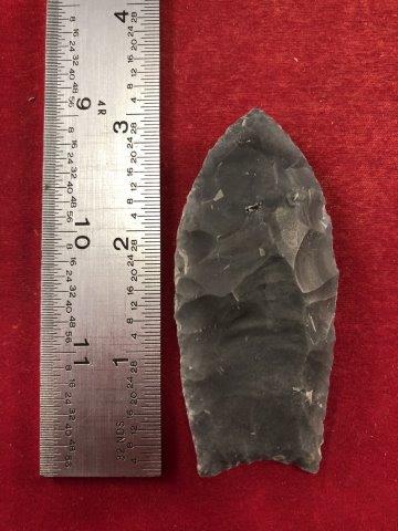 CLOVIS     INDIAN ARTIFACT ARROWHEAD (1 of 3)