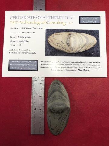 WINGED BANNERSTONE   WITH COA (1 of 5)