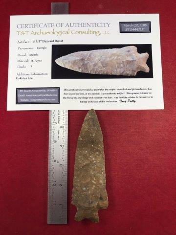 BUZZARD ROOST   WITH COA (1 of 5)