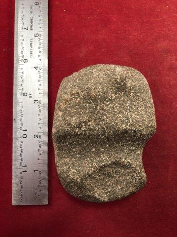 GROOVED AXE INDIAN ARTIFACT ARROWHEAD: THIS BEAUTIFUL NATIVE AMERICAN INDIAN ARTIFACT IS 3&1/2 INCHES LONG. IT IS FROM OHIO. IT WILL MAKE A GREAT ADDITION TO YOUR COLLECTION! KEY WORDS: NATIVE AMERICAN INDIAN ARTIFACT ARTIFACTS ARROWHEAD A