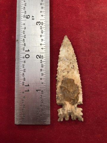 CAHOKIA     INDIAN ARTIFACT ARROWHEAD (1 of 3)