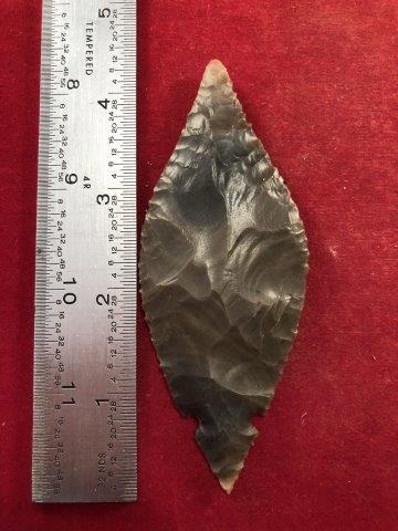 TURKEYTAIL     INDIAN ARTIFACT ARROWHEAD (1 of 3)