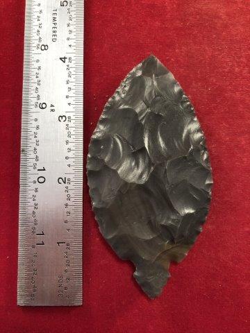 TURKEYTAIL     INDIAN ARTIFACT ARROWHEAD (1 of 3)