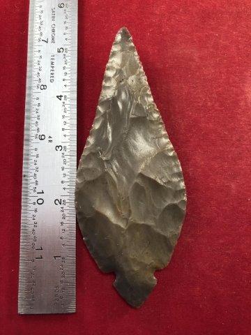 TURKEYTAIL     INDIAN ARTIFACT ARROWHEAD (1 of 3)