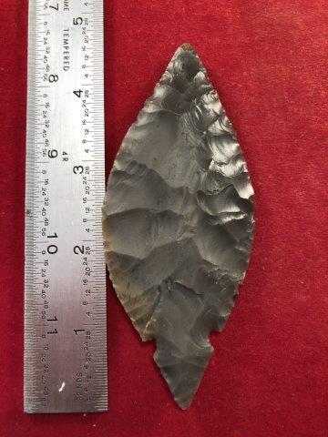 TURKEYTAIL     INDIAN ARTIFACT ARROWHEAD (1 of 3)