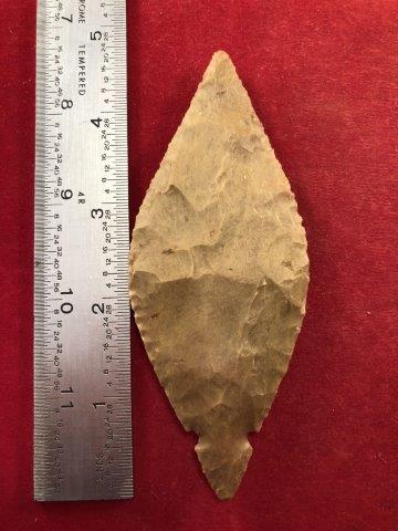 TURKEYTAIL    INDIAN ARTIFACT ARROWHEAD (1 of 3)
