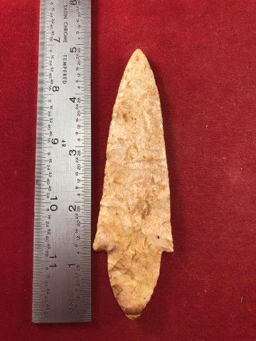 TURKEYTAIL     INDIAN ARTIFACT ARROWHEAD (1 of 3)