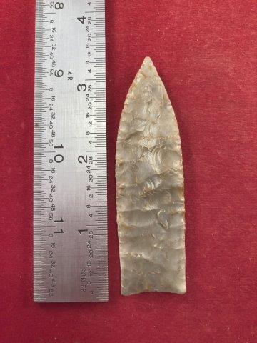 PLAINVIEW     INDIAN ARTIFACT ARROWHEAD (1 of 3)