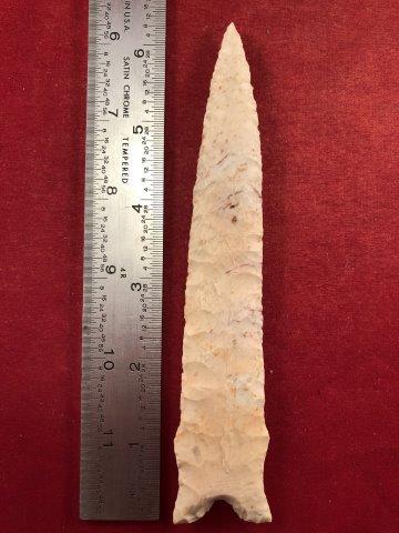 DALTON     INDIAN ARTIFACT ARROWHEAD (1 of 3)